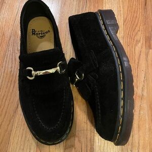 Dr. Martens soft leather suede Adrian loafers